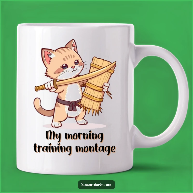 Funny Cat vs Dummy Mug: Hilarious Feline Fighter Gifts for Cat Lovers
