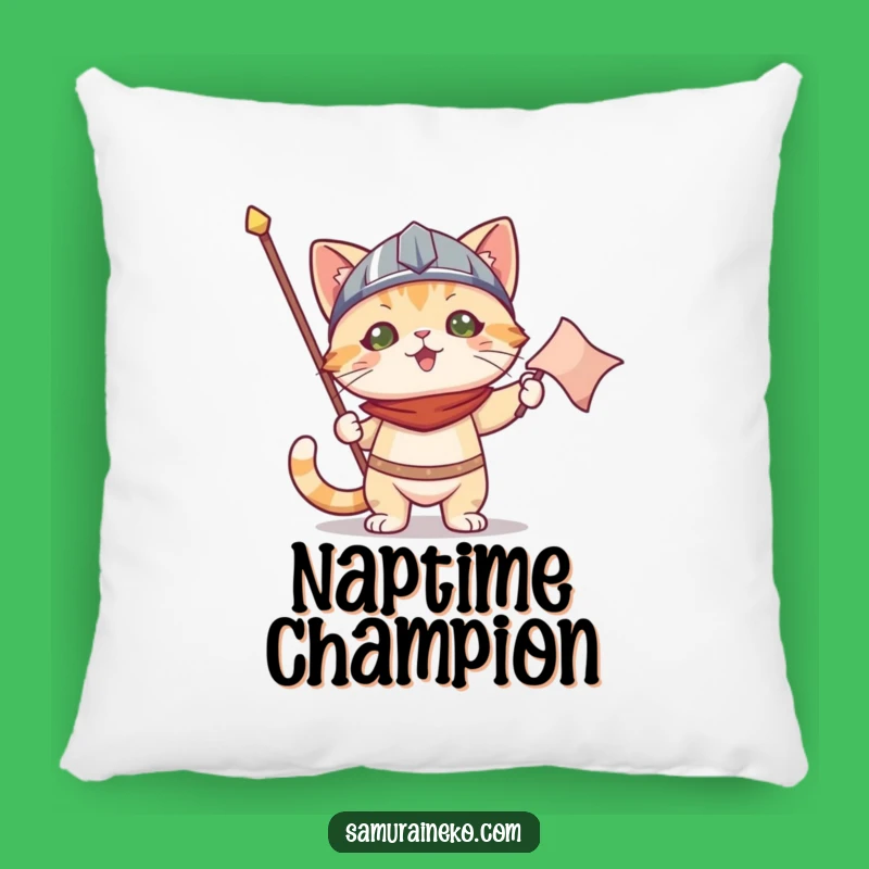 Funny Cat Helmet Pillow: Cozy Up with this Champion's Comfort