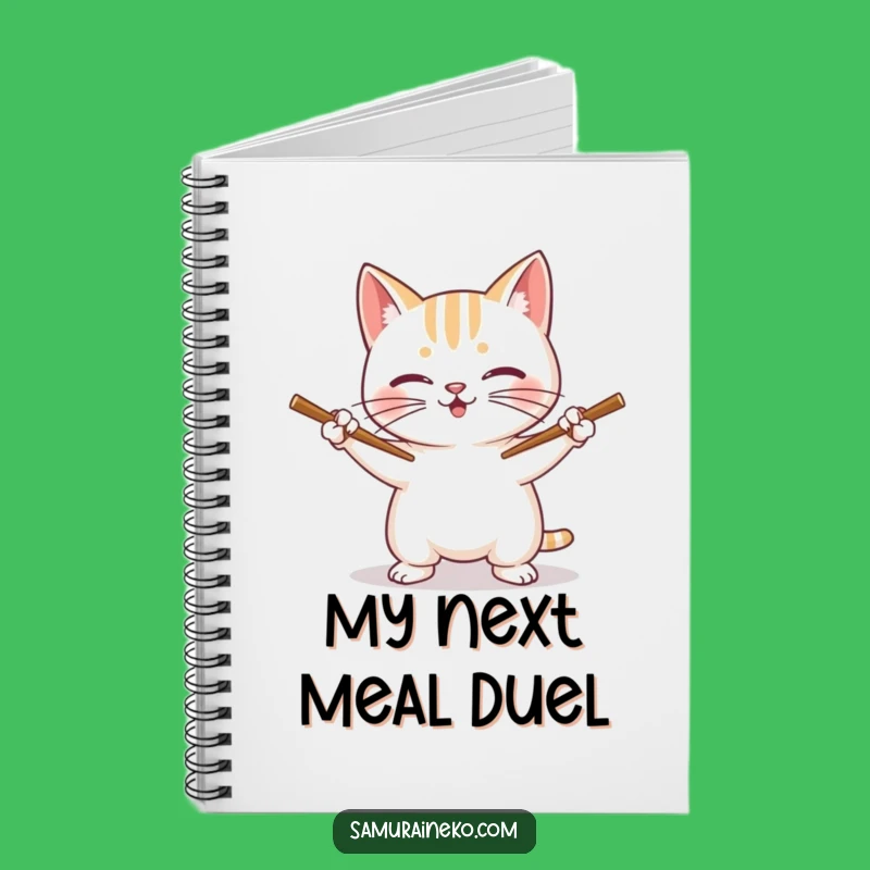 Funny Cat Chopstick Journal: Jot Down Ideas with Feline Wit and Humor