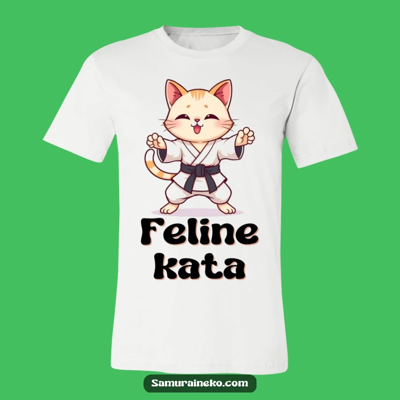Funny Karate Cat T-Shirt: A Hilarious Tee for Martial Arts Enthusiasts