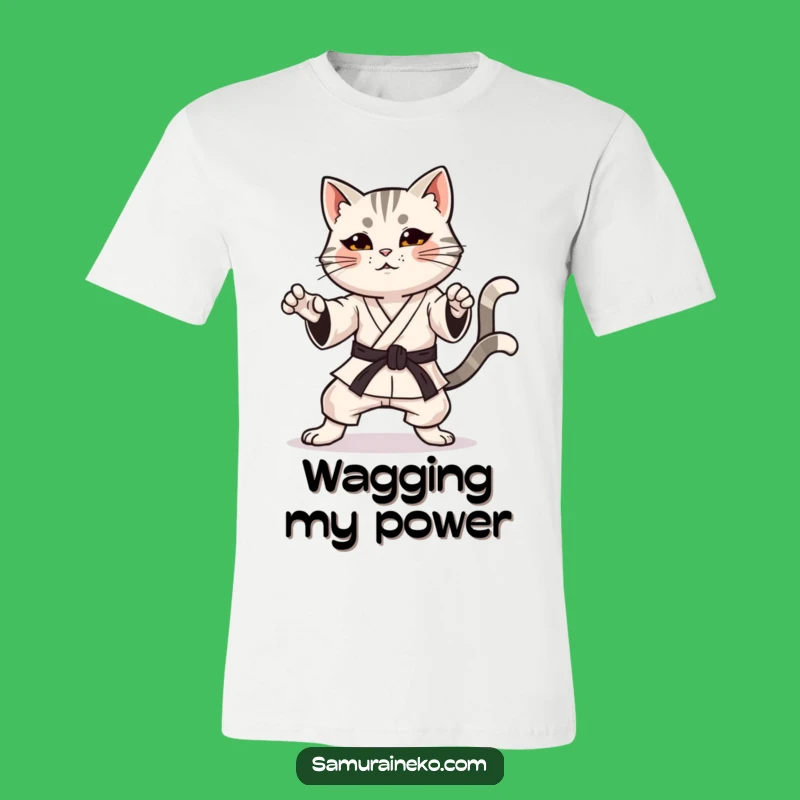 Funny Karate Cat T-Shirt: Master of Moves, Comical Gift