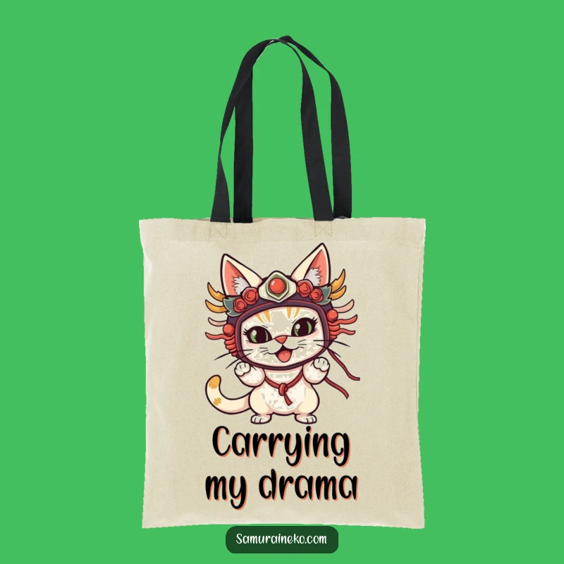 Funny Cat Mask Tote Bag: Carry Your Secrets in Style, Perfect Funny Gift